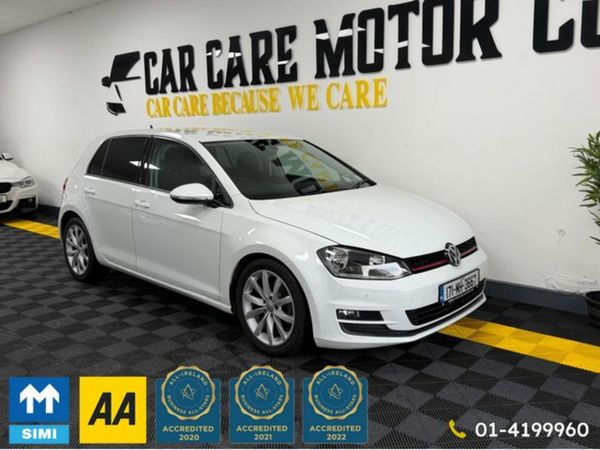 Volkswagen Golf Hatchback, Diesel, 2017, White