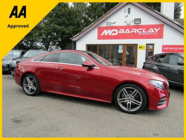 Mercedes-Benz E-Class Coupe, Diesel, 2017, Red