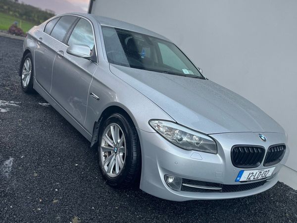 BMW 5-Series Saloon, Diesel, 2012, Silver
