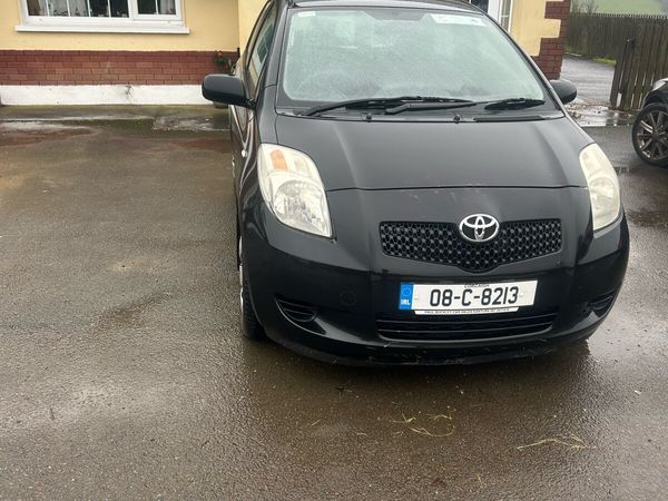 Toyota Yaris Hatchback, Petrol, 2008, Black