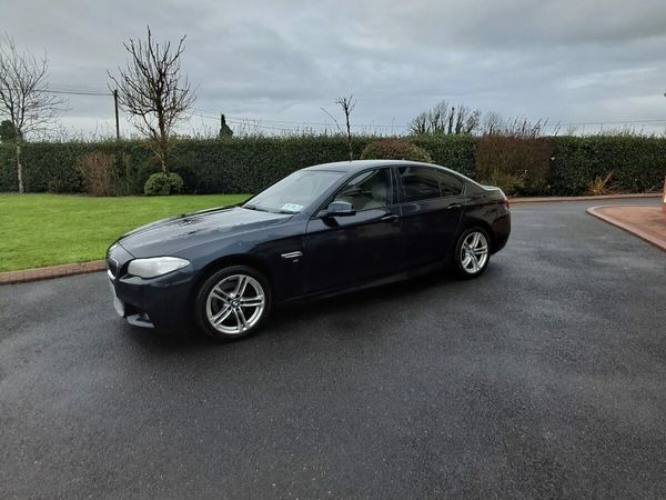 BMW 5-Series Saloon, Diesel, 2014, Black