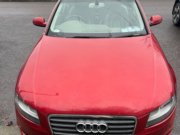 Audi A4 Saloon, Diesel, 2011, Red