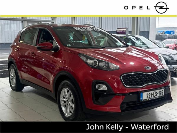 Kia Sportage SUV, Diesel Hybrid, 2022, Red