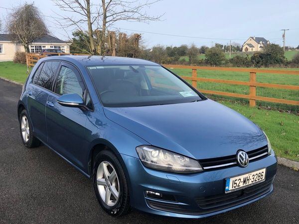 Volkswagen Golf Hatchback, Petrol, 2015, Blue
