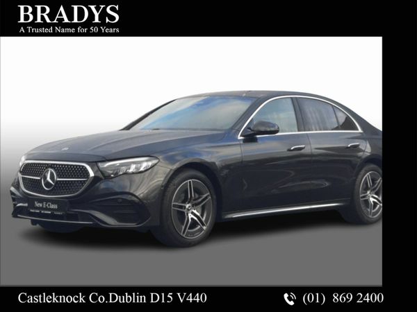 Mercedes-Benz E-Class Saloon, Diesel Plug-in Hybrid, 2026, Grey