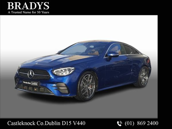 Mercedes-Benz E-Class Coupe, Diesel, 2021, Blue