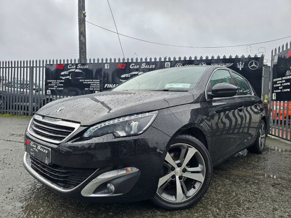 Peugeot 308 Hatchback, Petrol, 2017, Black