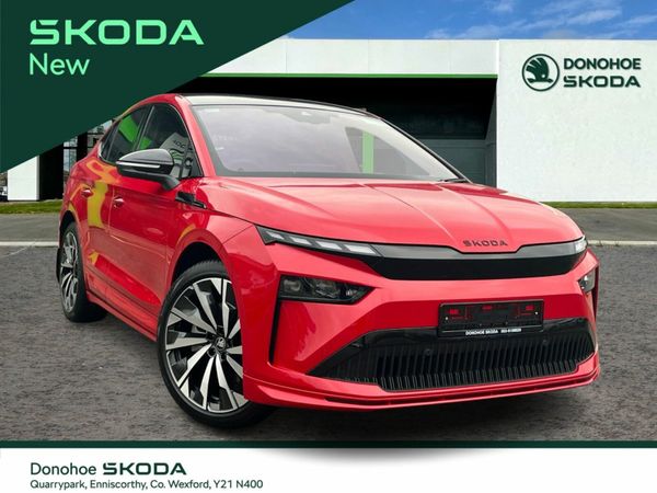 Skoda Enyaq Coupe, Electric, 2026, Red