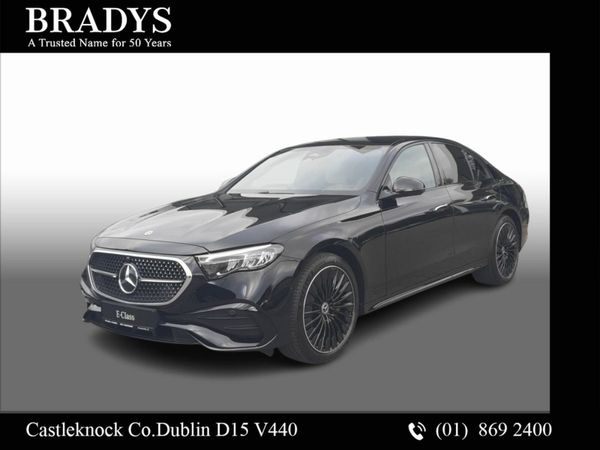 Mercedes-Benz E-Class Saloon, Diesel Plug-in Hybrid, 2026, Black