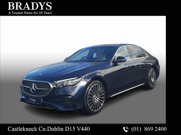 Mercedes-Benz E-Class Saloon, Diesel Plug-in Hybrid, 2026, Navy