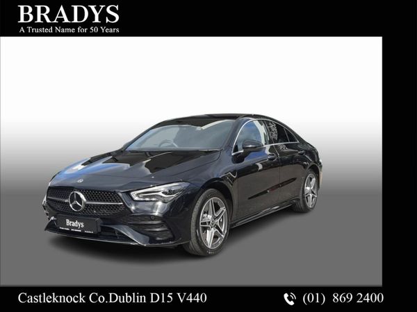 Mercedes-Benz CLA Coupe, Petrol Hybrid, 2025, Black