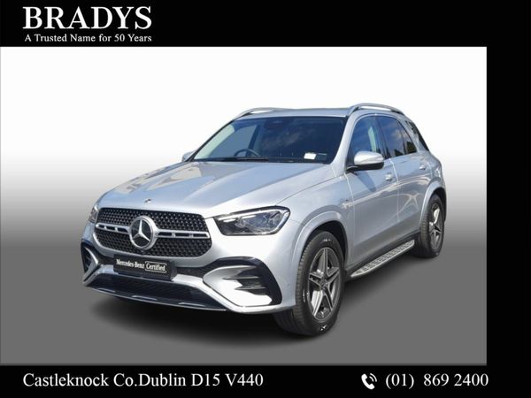 Mercedes-Benz GLE SUV, Diesel Plug-in Hybrid, 2025, Silver