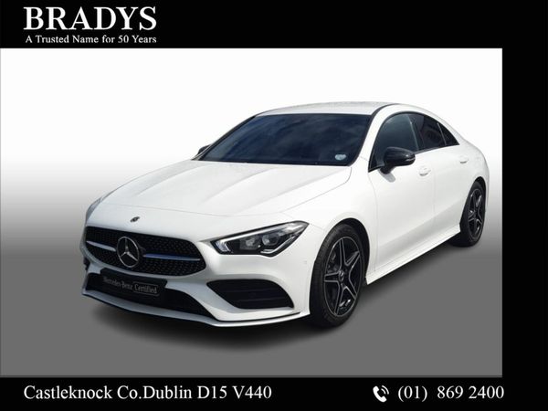 Mercedes-Benz CLA Coupe, Petrol, 2023, White