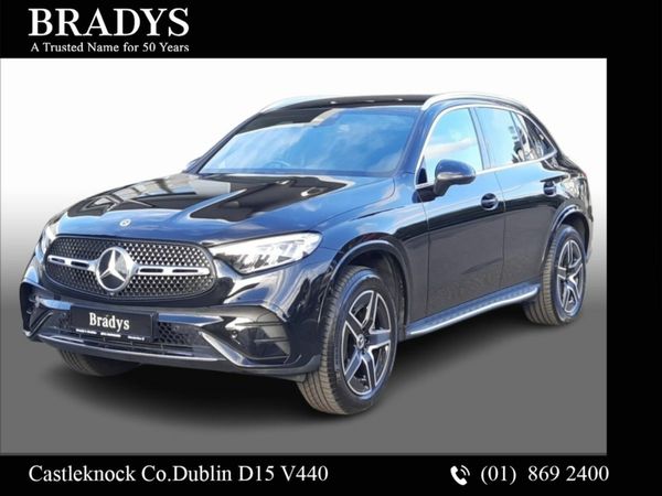 Mercedes-Benz GLC SUV, Petrol Plug-in Hybrid, 2024, Black
