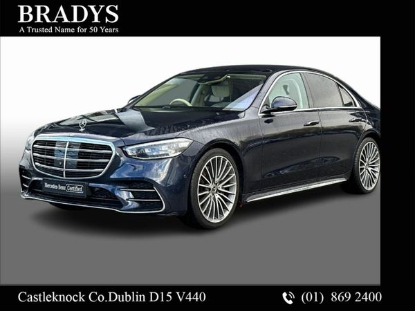 Mercedes-Benz S-Class Saloon, Diesel, 2022, Blue