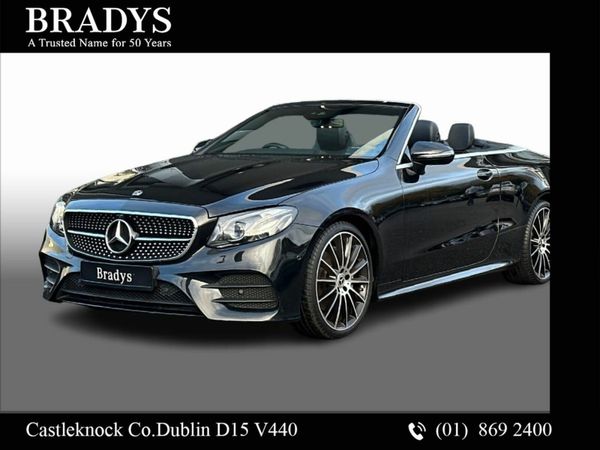 Mercedes-Benz E-Class Convertible, Diesel, 2021, Black