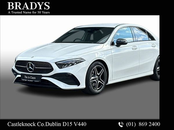 Mercedes-Benz A-Class Saloon, Petrol, 2026, White