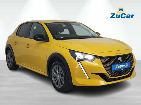 Peugeot 208 Hatchback, Electric, 2023, Yellow