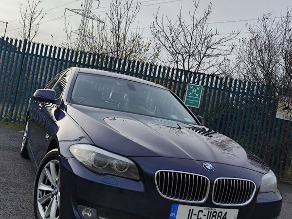 BMW 5-Series Saloon, Diesel, 2011, Blue