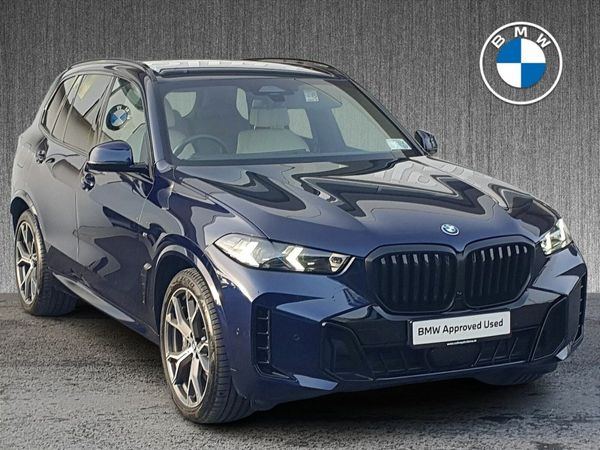 BMW X5 SUV, Petrol Plug-in Hybrid, 2025, Blue