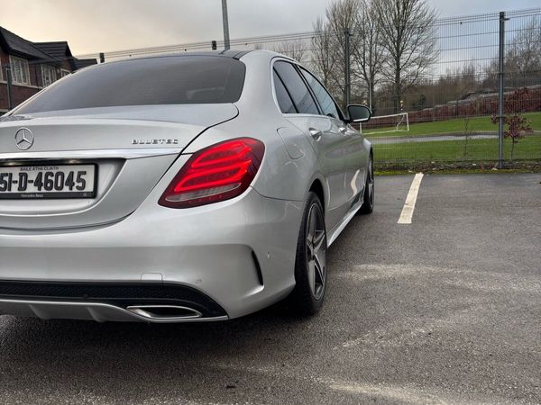 Mercedes-Benz C-Class Saloon, Diesel, 2015, Silver
