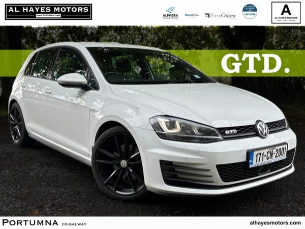Volkswagen Golf Hatchback, Diesel, 2017, White