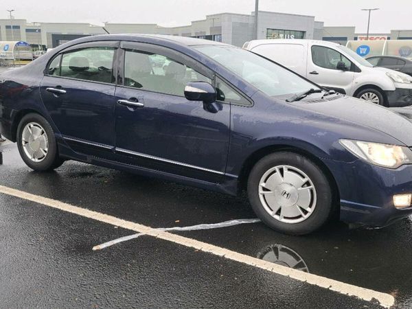 Honda Civic Saloon, Petrol Hybrid, 2008, Blue