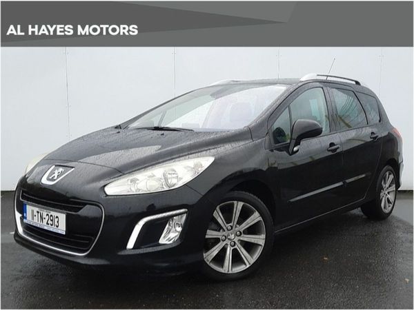 Peugeot 308 Estate, Diesel, 2011, Black