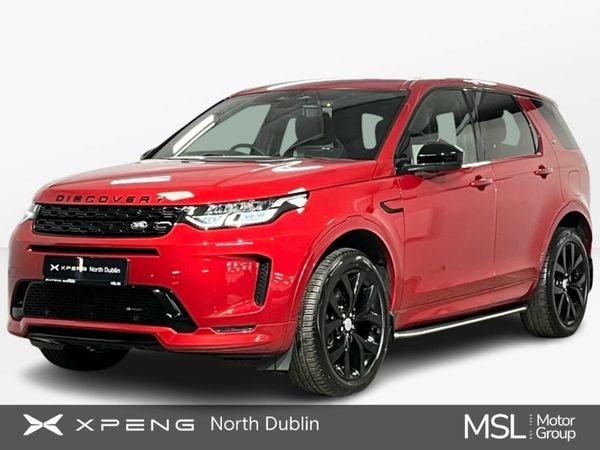 Land Rover Discovery Sport SUV, Petrol Hybrid, 2023, Red