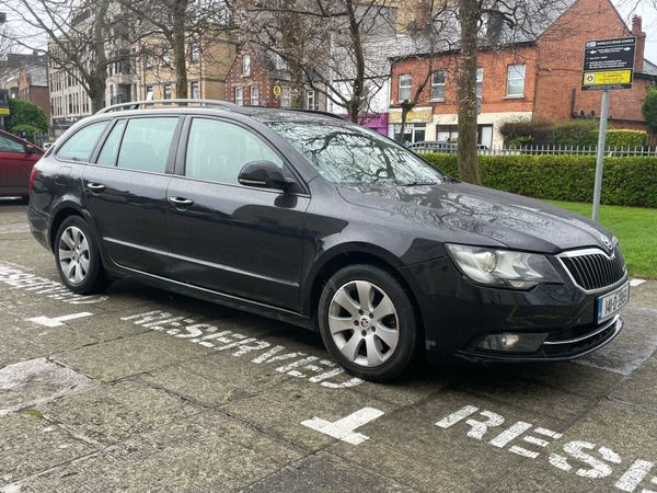 Skoda Superb Estate, Diesel, 2014, Black