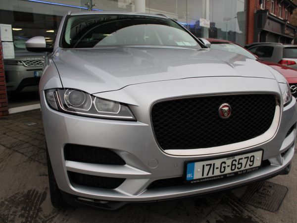 Jaguar F-Pace SUV, Diesel, 2017, Silver