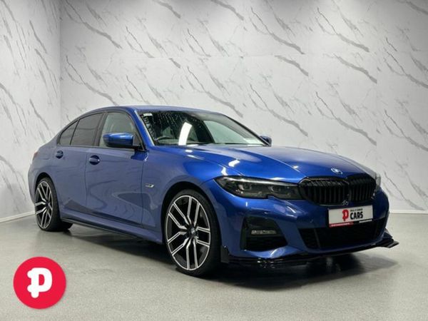 BMW 3-Series Saloon, Petrol Plug-in Hybrid, 2022, Blue