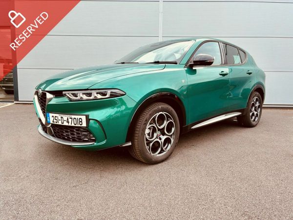 Alfa Romeo Tonale SUV, Petrol Hybrid, 2025, Green