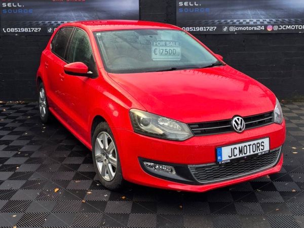 Volkswagen Polo Hatchback, Petrol, 2010, Red