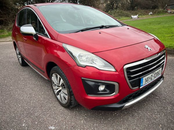 Peugeot 3008 SUV, Diesel, 2014, Red