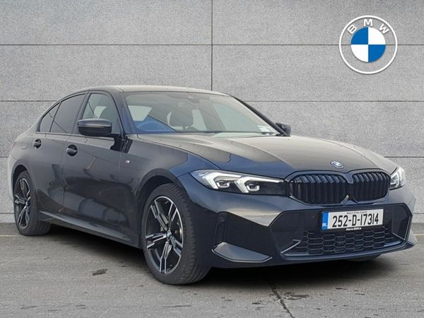BMW 3-Series Saloon, Petrol Plug-in Hybrid, 2025, Black