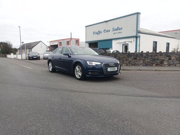 Audi A4 Saloon, Diesel, 2017, Blue