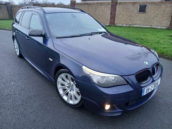 BMW 5-Series Estate, Diesel, 2009, Blue