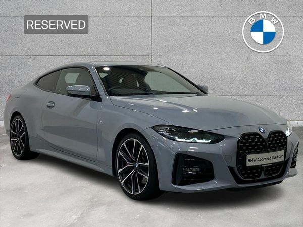 BMW 4-Series Coupe, Diesel, 2022, Grey