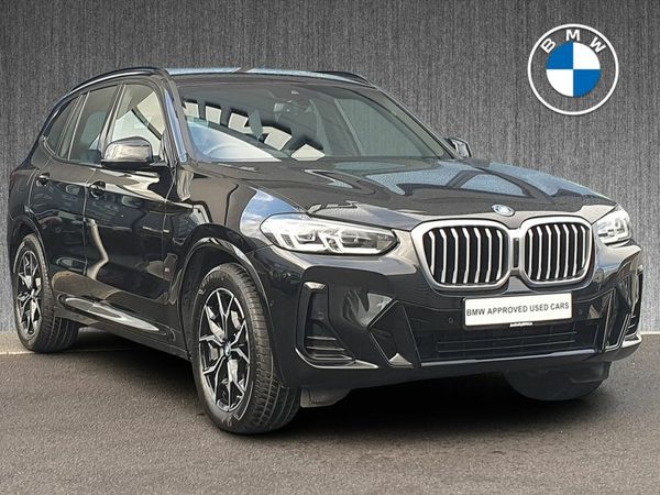 BMW X3 SUV, Petrol Plug-in Hybrid, 2023, Black