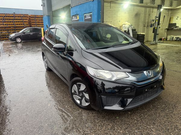 Honda Fit Hatchback, Petrol Hybrid, 2015, Black