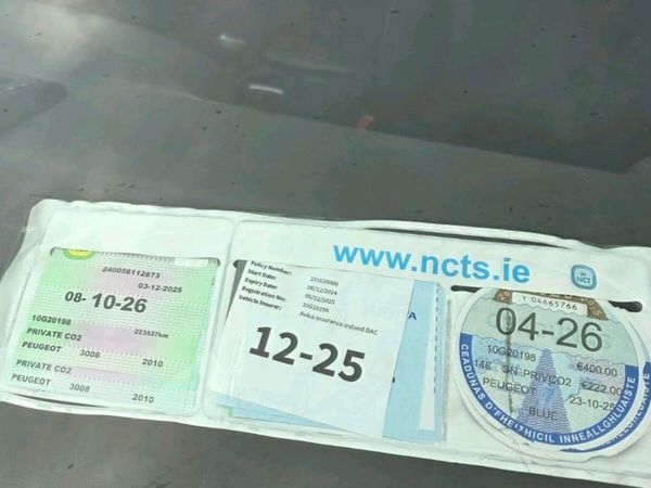 Peugeot 3008 MPV, Diesel, 2010, Blue