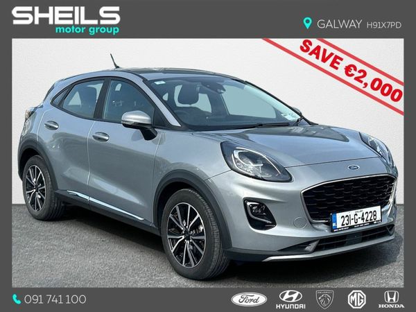 Ford Puma MPV, Petrol Hybrid, 2023, Grey