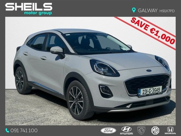 Ford Puma MPV, Petrol Hybrid, 2023, Grey