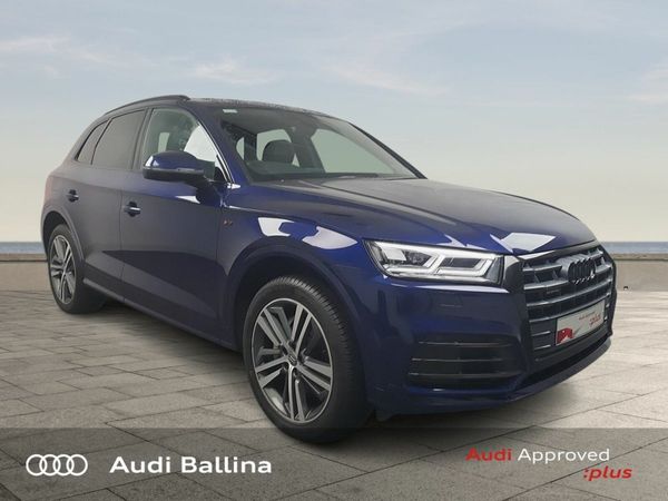 Audi Q5 SUV, Petrol Plug-in Hybrid, 2021, Blue