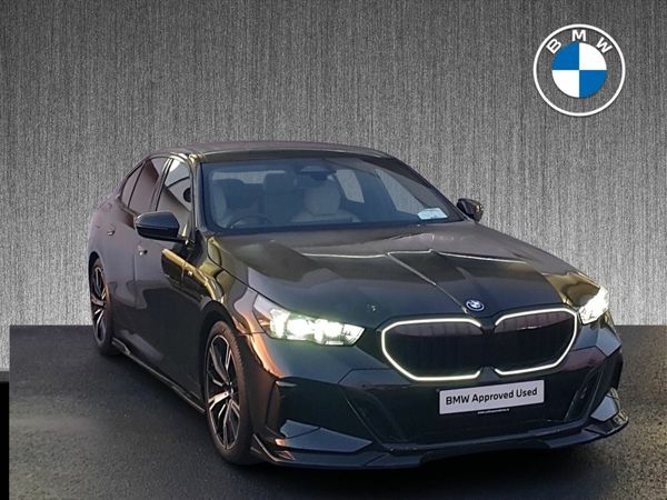 BMW 5-Series Saloon, Petrol Plug-in Hybrid, 2024, Black