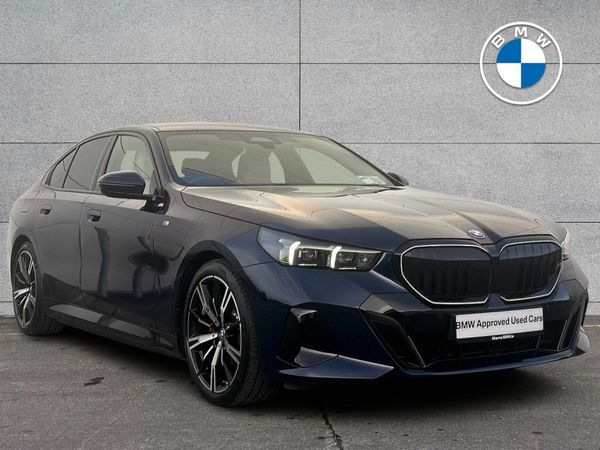 BMW 5-Series Saloon, Petrol Plug-in Hybrid, 2025, Blue