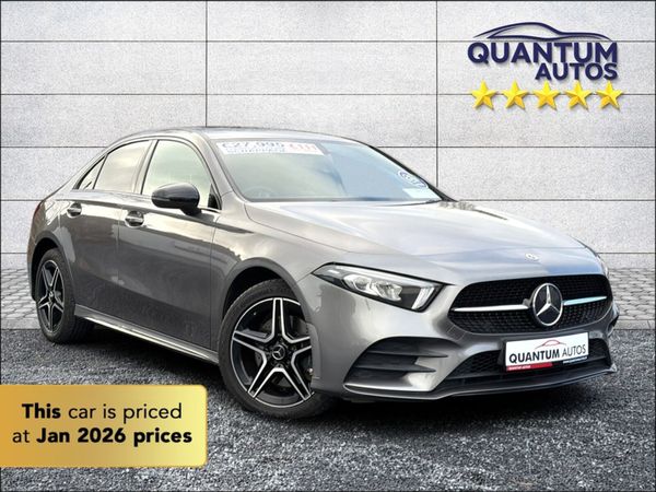 Mercedes-Benz A-Class Saloon, Petrol Plug-in Hybrid, 2021, Grey