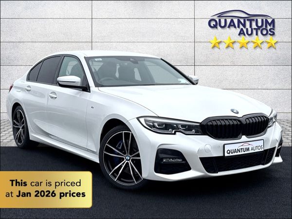 BMW 3-Series Saloon, Petrol Plug-in Hybrid, 2020, White