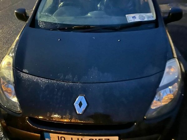 Renault Clio Hatchback, Ethanol Petrol, 2010, Black
